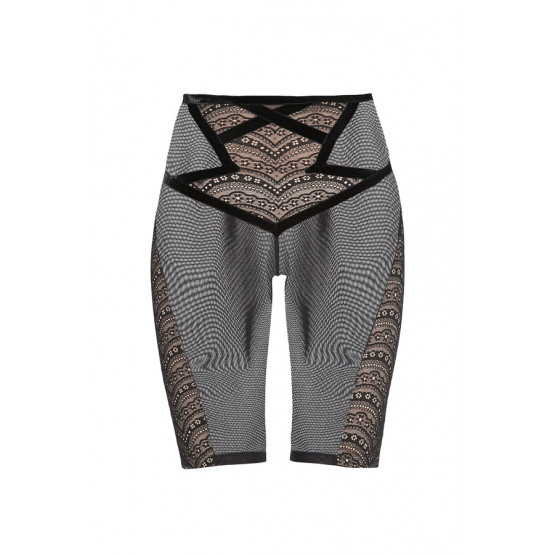 SHORTS LE JOURNAL INTIME "MARIE-ANTOINETTE" HIGH-WAISTED SHORTS (BLACK) Le Journal MA-SH-MA