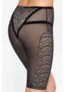 SHORTS LE JOURNAL INTIME "MARIE-ANTOINETTE" HIGH-WAISTED SHORTS (BLACK) Le Journal MA-SH-MA